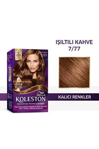 Wella Kit 7/77 Işıltılı Kahve