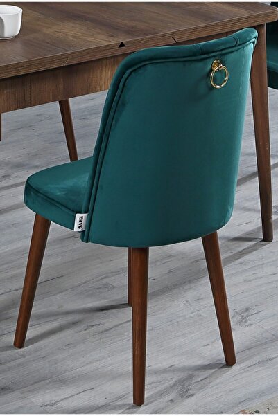 Ervo Venüs-rio Yeşil Yemek Mutfak Salon Cafe Bahçe Restorant Sandalyesi