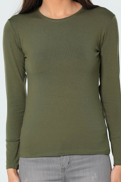 Ece Women's Luxury Long Sleeve Full Lycra Bodysuit