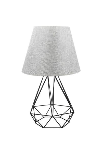 EvLight Gri Dekor Telli Abajur