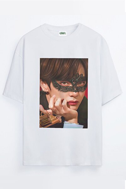 Grove Fashion Army Bts Teahyung Printed Unisex Oversize T-shirt