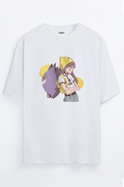 Grove Fashion Anime Girl Sapporo Printed Unisex Oversize T-shirt