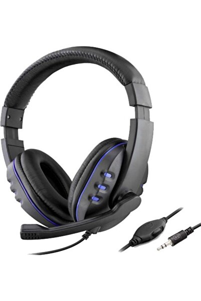 JUNGLEE Oyuncu Kulaklığı Telefon/tablet/pc/ps4 Uyumlu 3.5 Mm Tek Jack Girişli...