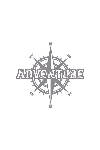 Dijitonline Adventure Pusula Off Road Araba Sticker - Oto Sticker - Araba Sti...