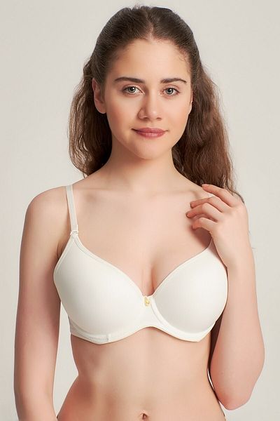 Pemilo Sutien căptușit Push Up Olympe pentru femei 9141010 Ecru