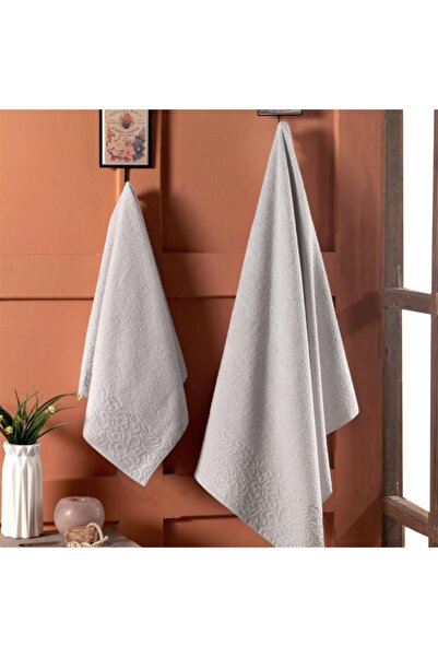 Schafer طقم فوط جاليا - 2 قطعة - بودرة