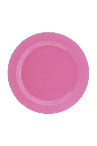 RUBİKAP Mica Plate 26 cm Pink 10 Piece
