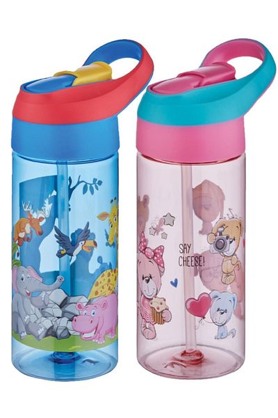 Vagonlife Tritan Thick Straw School Water Bottle