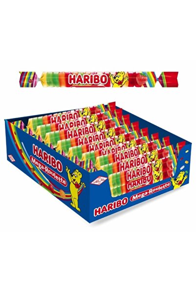 Haribo Mega Roulette Meyve Aromalı Karışık Yumuşak Şeker 45gr