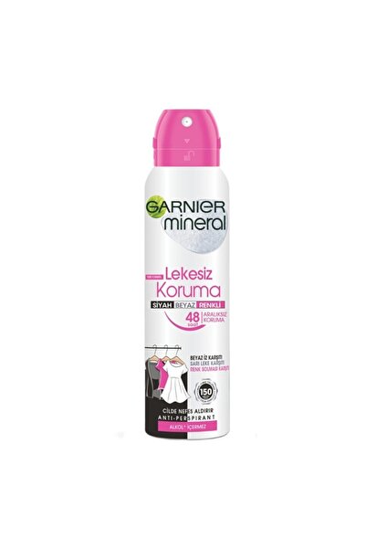Garnier Mineral Lekesiz Koruma Sprey Deodorant 150ml
