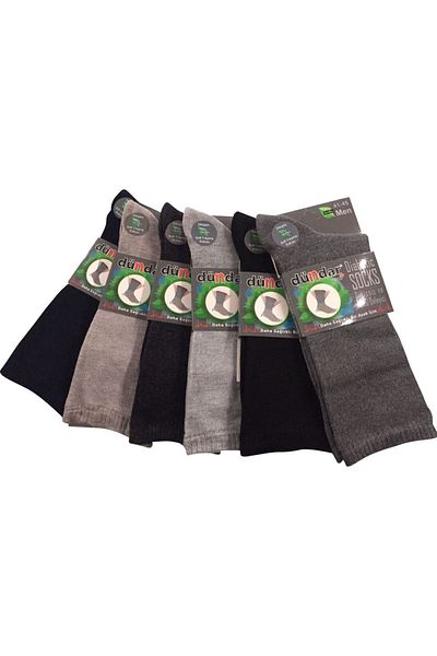 Dündar Black Bamboo Women's Candy Socks - 4 Pieces