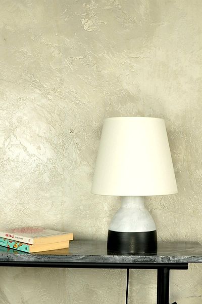 Qdec Modern Design Vivo Lampshade Black White