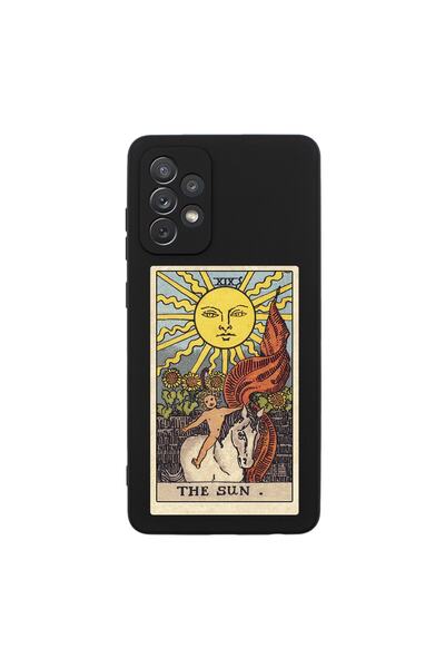 shoptocase حافظة هاتف متوافقة مع هاتف Galaxy A52 بنمط الشمس