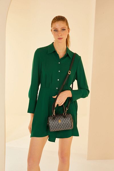 Pierre Cardin Geantă de umăr neagră de damă - Model 05PO24Y1847