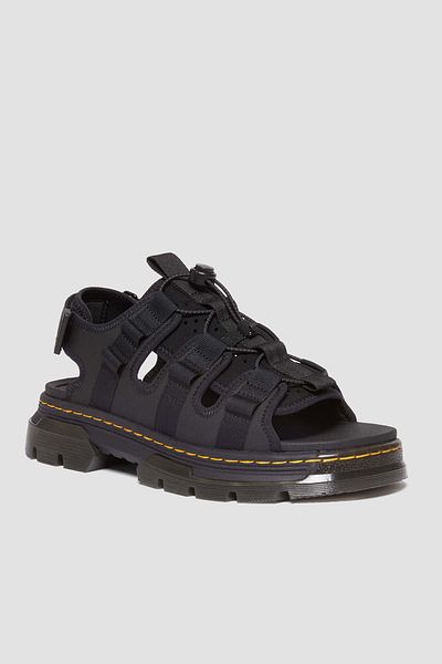 Dr. Martens Jericho Black - Ajax+Classic neoprén+hevederkeverék