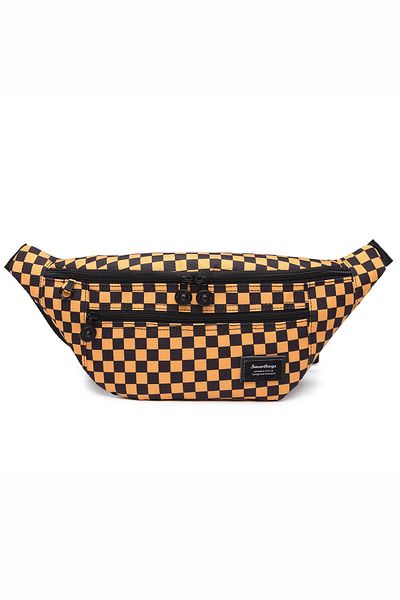 SMART BAGS Smbyb3087-5147 Black/yellow Women's Waist Bag
