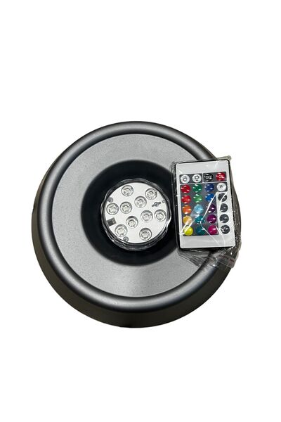 canper Plastik Led tabağı + Led Işık Kumandalı Nargile Led Tabağı