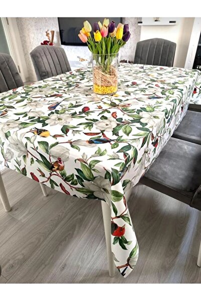 EFEMHOME Elyaf Astarlı Isıya Dayanıklı Silinebilir Kaymaz Yuvarlak Dikdörtgen...