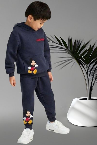 LEON CLUB Σετ φόρμας Unisex Kids Navy Blue Hooded