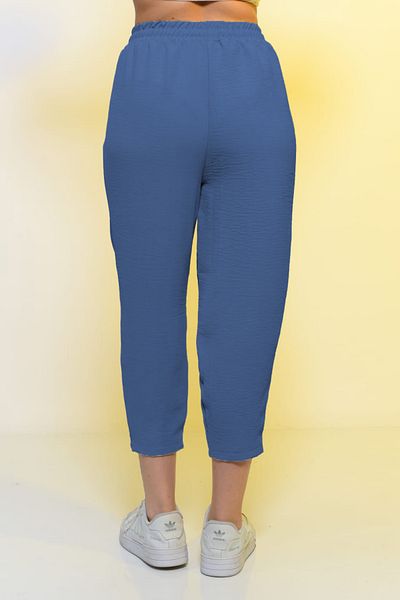 REYNEV High Waist Slouchy Women's Pants Fit Basic Relax Fit Comfortable Fit
