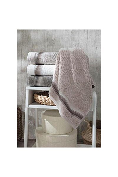 Pupilla Collection Pupilla Penye 4'lü Paket El-yüz Havlu Seti 50*90 Gökkuşagı...