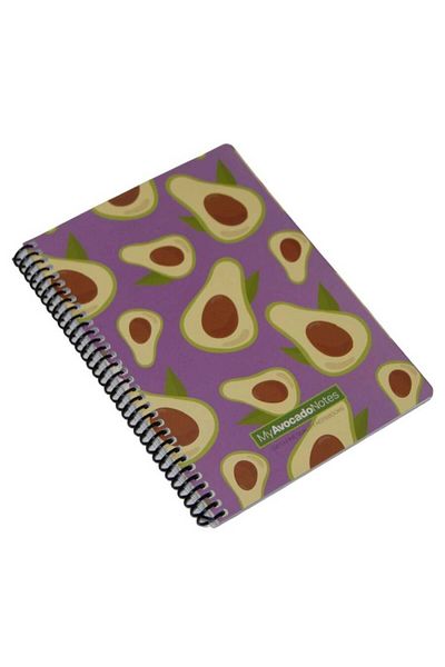 Gıpta GIPTA A5 80 SHEETS CHECKED AVOCADO SPIRAL CARDON COVER NOTEBOOK