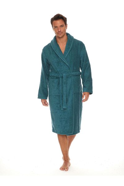 Homelover Ανδρικό μπουρνούζι Extra Soft 100% οργανικό βαμβάκι - Şalyaka