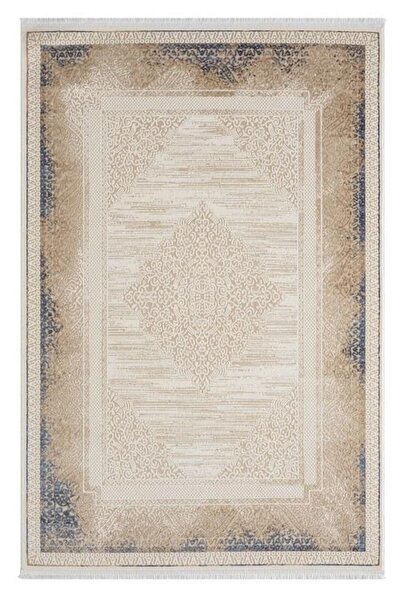 SEYRAN HALI Asya 525 Mavi Klasik Desen Akrilik Salon Halısı