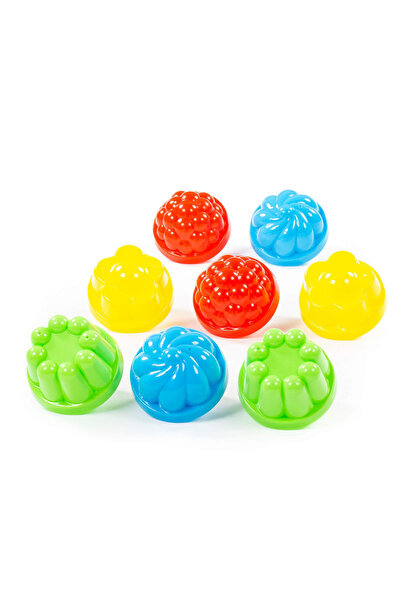 mavi su dünyası 8 Piece Beach Molds Set - Sand Molds