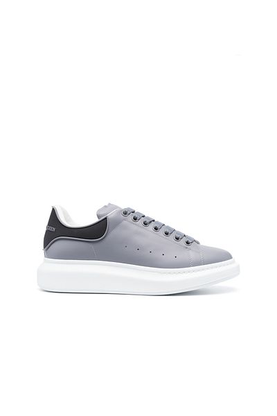 ALEXANDER MCQUEEN Leather Logo Men's Sneakers