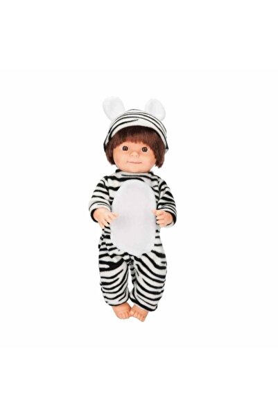 Sunman Dollz n More Bebelou Kostüm Partisi Bebeği 40 cm 26236 Zebra Kostümlü