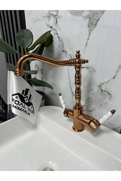 EFDAL YAPI MİMARLIK Arıtmalı Mutfak Bataryası Rustik Model 3 Yıl Garantili Pi...