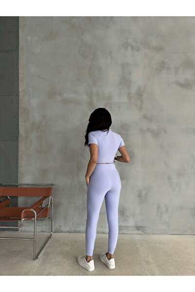 4upower Γυναικεία φόρμα Jogger μπλε