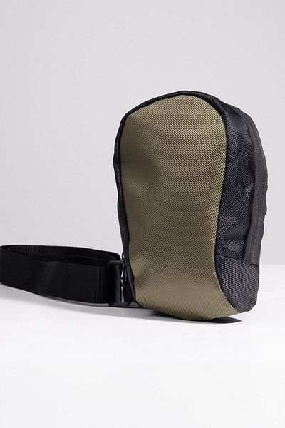 Tudors Unisex Khaki Shoulder Bag - Adjustable Cross Strap