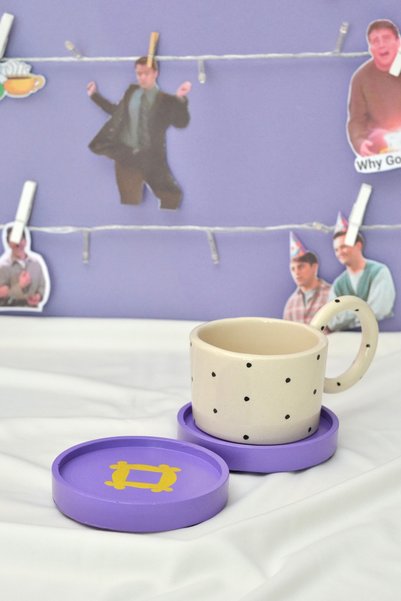 Bi' Dolu Dükkan Coaster Monica Friends (2 buc.) |   Set organizator prieteni