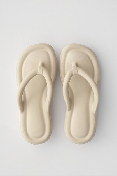 OZYO Milla Krem Eva - Літні пляжні капці між пальцями