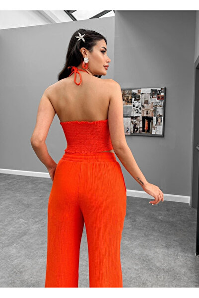 My Blog Muslin szett - Orange Crop nadrág és felső