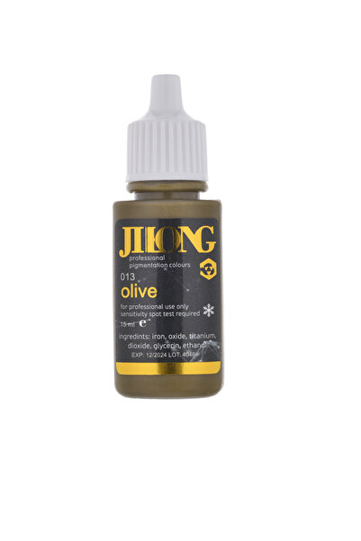 Jilong Kalıcı Makyaj & Mıcrobladıng Boyası Olive #013 , 15 ml