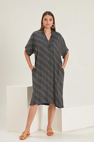 ALEXANDERGARDI Φόρεμα Casual Pocket με λαιμόκοψη - B22-228B