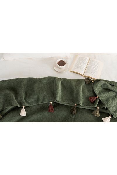 SS HOME CONCEPT Fany Cotton Blanket Pair Set
