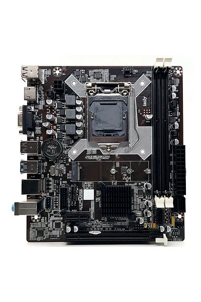IZOLY H81 Sata Ddr3 1600mhz Usb 2.0 Vga Hdmi Audio Lan 1150p 4th Gen Boxed Motherboard