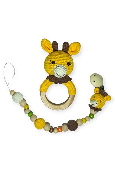 Birmelek - External Scratcher and Pacifier Strap Set