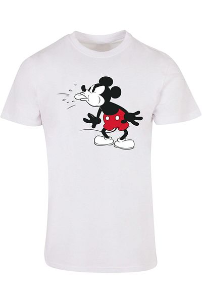 ABSOLUTE CULT Herren Mickey Mouse - Zunge T-Shirt