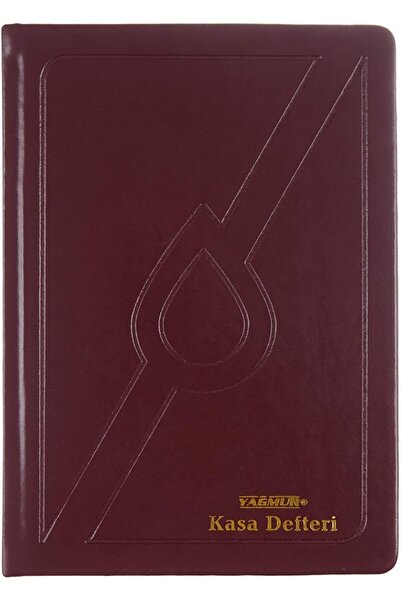 Yağmur Kasa Defteri 20x28 320 Yaprak Termo Deri
