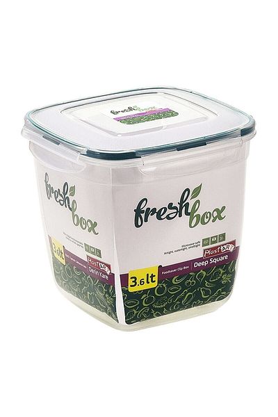 Viyalente Fresh Box Deep Square No:3 3.6 Lt Lc-160