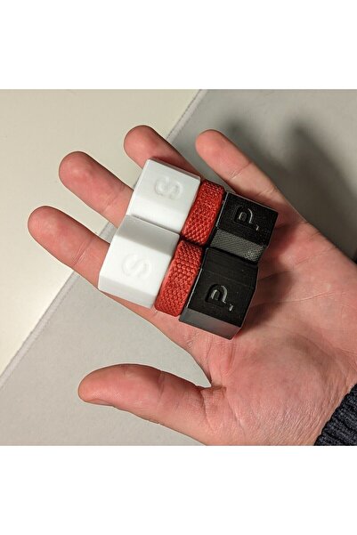 Biçim Vadisi - 3cm Mini Kamp Çeviraç Tuzluk Biberlik Seti - Plastik Kamp Tuzl...