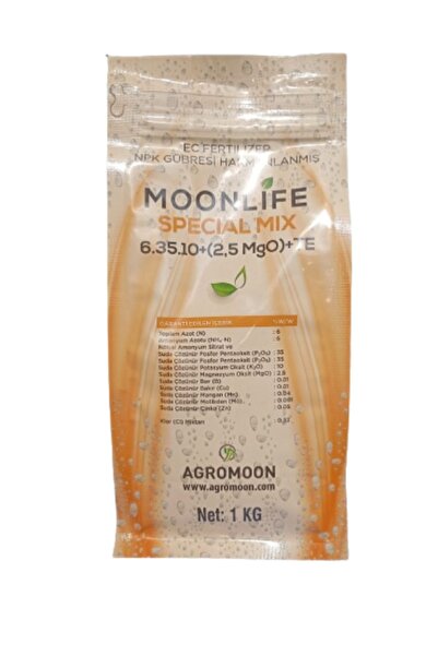 agromoon Moonlife Premium Köklenme ,döl Tutum,çiçeklendirme Destekçisi Npk Gü...