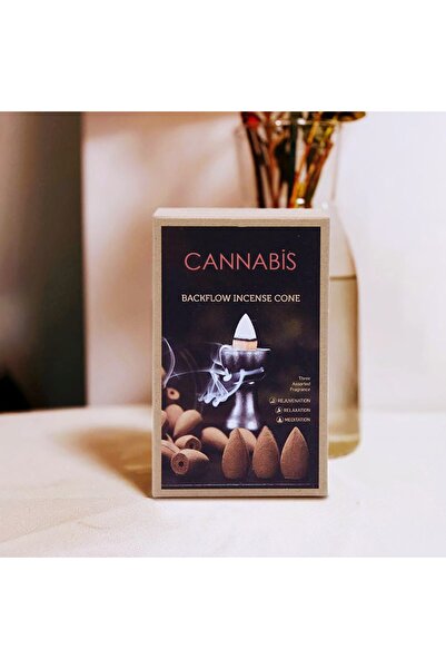 OrdoVeni Dinginlik Ve Sakinlik Veren Cannab Bitkisi Kokulu Geri Akış Tütsü 10...