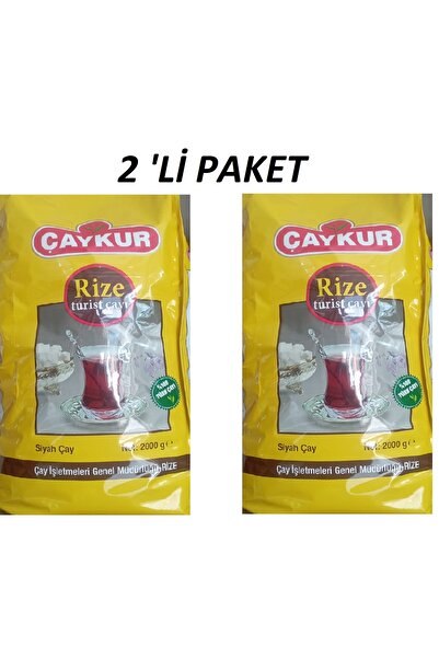 Çaykur Rize Turist 2 Kg *2 Adet