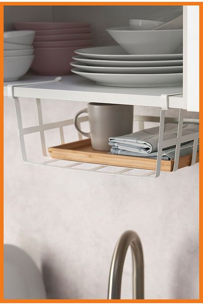 Alony Home Palycke Κρεμαστός Οργανωτής Ντουλάπας 36 x 26 x 14 cm Λευκό